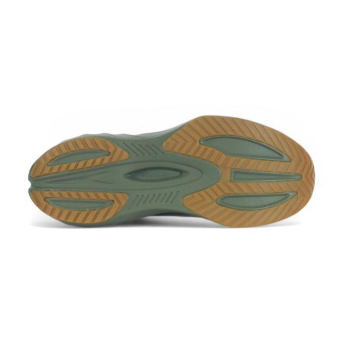Saucony Men's Tide 2 Flint/Olivine Running Shoes S21012-103 - Image 4