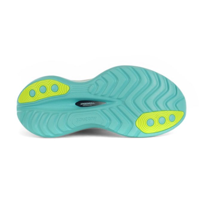 Saucony Women's Endorphin Trainer White/Aqua Running Shoes S10996-120 - Image 4