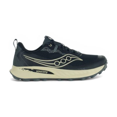 Saucony Women's Peregrine 15 Black/Pearl Trail Running Shoes S10990-100