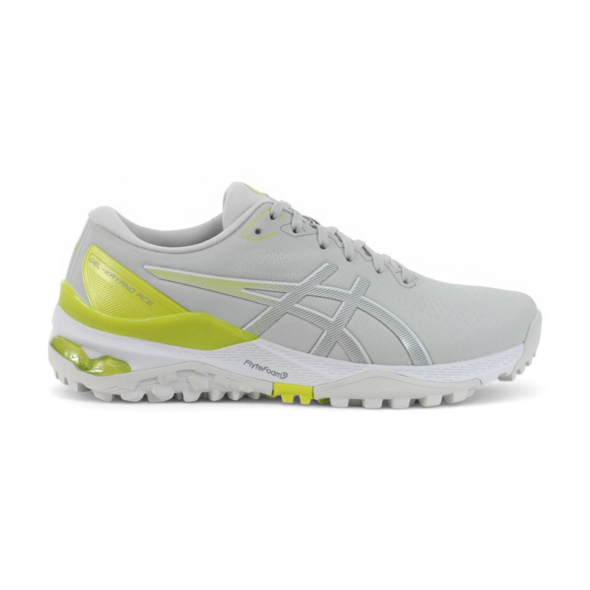 ASICS Men's Gel-Kayano Ace 2 Glacier Grey/Neon Lime Golf Shoes 1111A243.020/1111A242.020