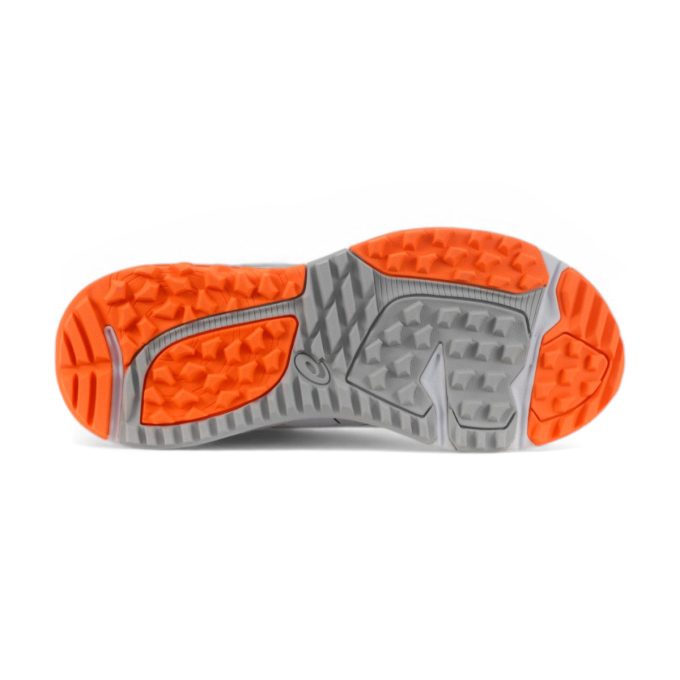 ASICS Men's Gel-Kayano Ace 2 White/Shocking Orange Golf Shoes 1111A243.102 - Image 4