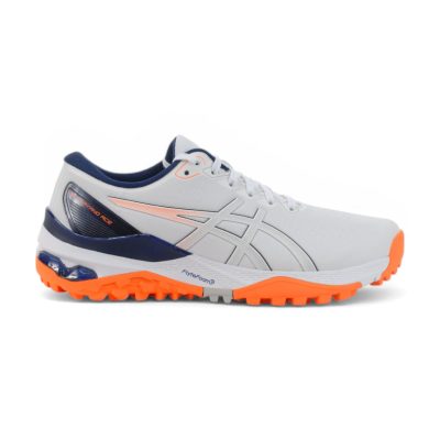 ASICS Men's Gel-Kayano Ace 2 White/Shocking Orange Golf Shoes 1111A243.102