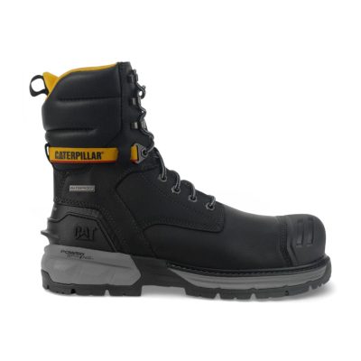 Caterpillar Men's Excavator Powerspring CSA Black WP Composite Toe Work Boots P726712