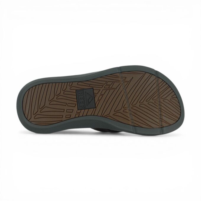 Reef Men's Santa Ana Grey/Tan Slides CI5835 - Image 4