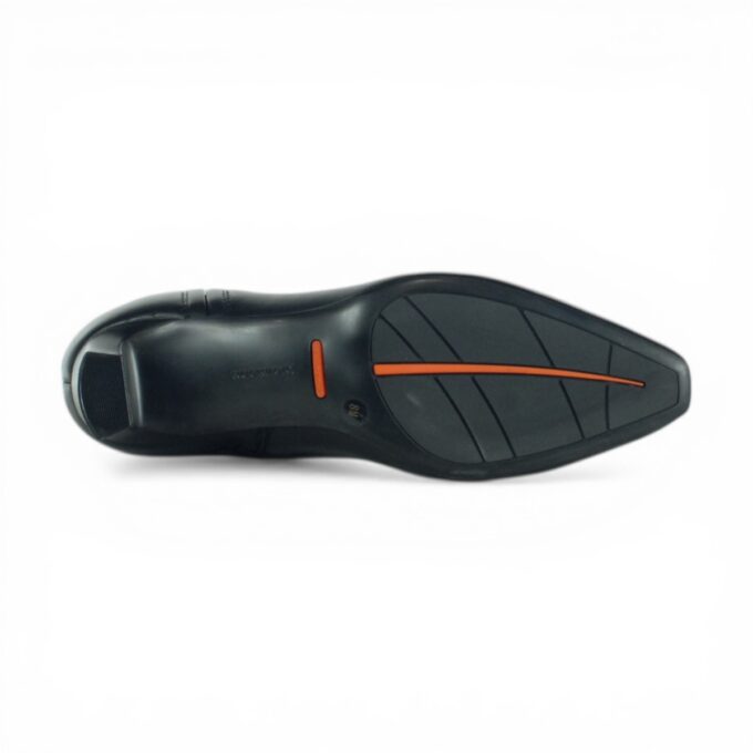 Rockport Women's Marisa Black Leather Heeled Boots - Image 4