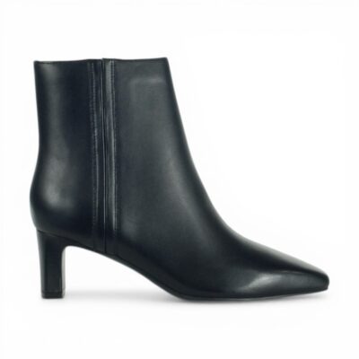 Rockport Women's Marisa Black Leather Heeled Boots