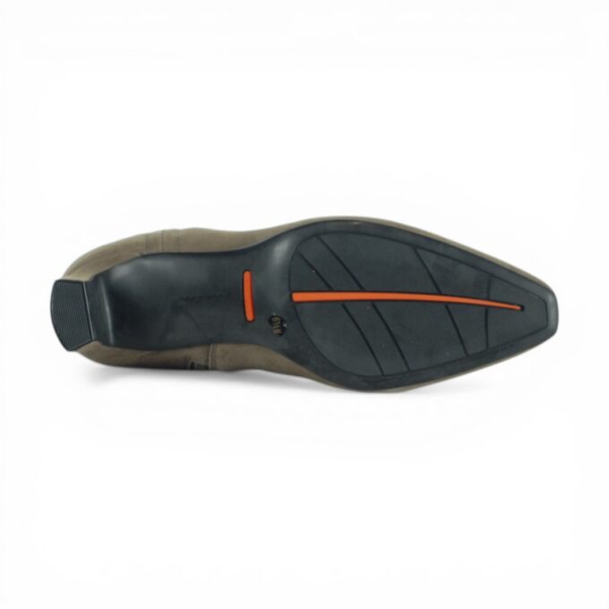 Rockport Women's Marisa Light Brown Suede Heeled Boots - Image 4