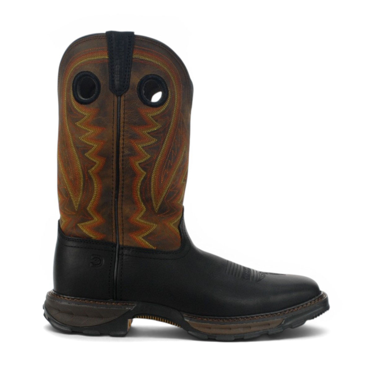 Bottes de travail à embout en acier Durango Maverick XP 11" pour hommes, coloris Onyx/Dark Bay, référence DDB0402