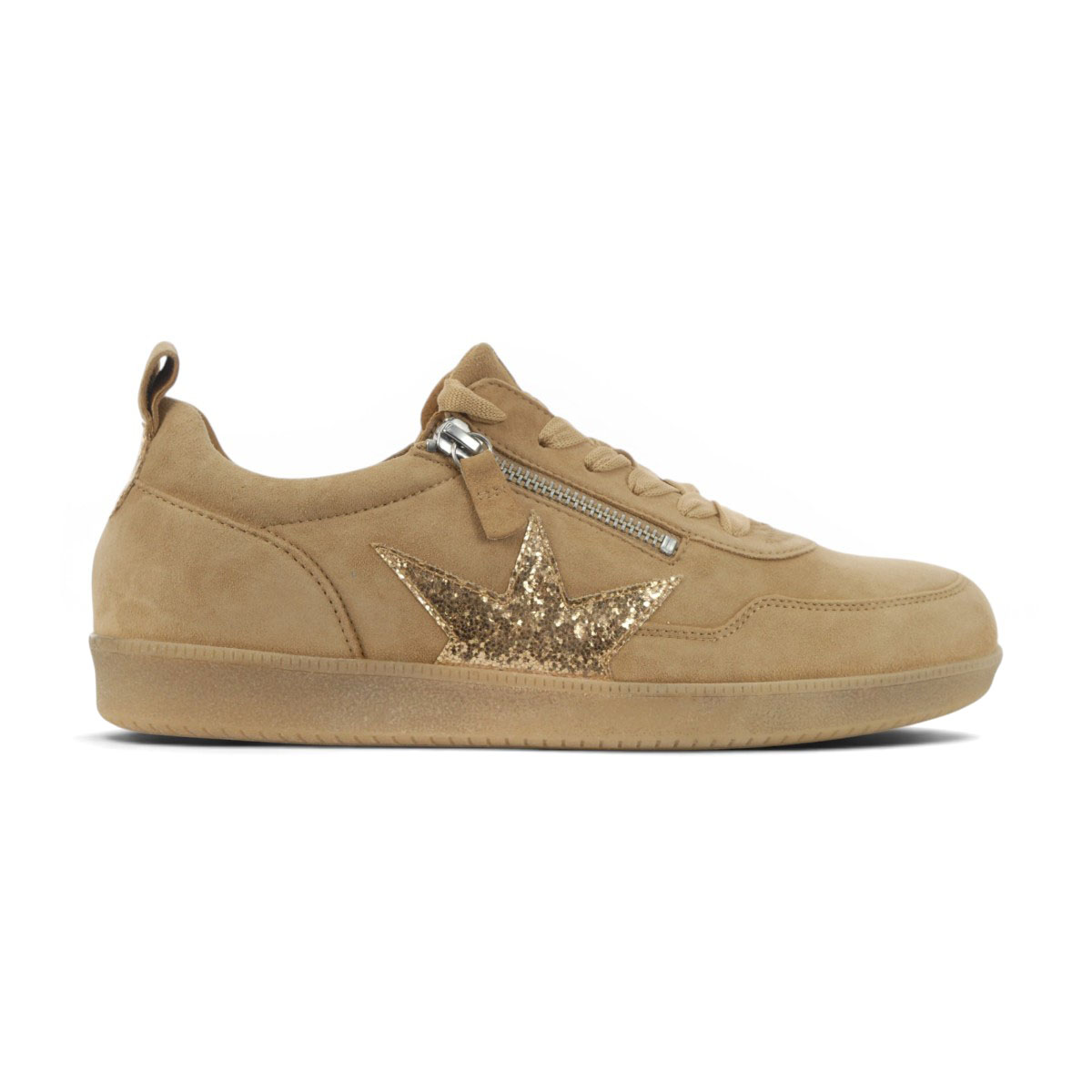 Gabor Women's Zipper Sneakers Caramel/Honey 43.302.12