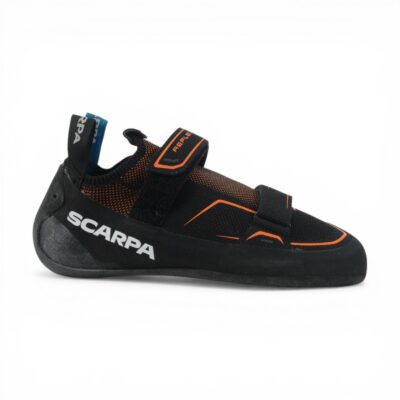 Chaussures d'escalade Scarpa Reflex V pour homme, noir/flamme, référence 70067-000
