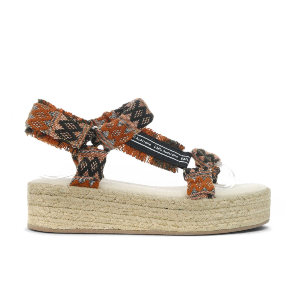 Sandales à plateforme multi-éléments Evans Natural pour femmes d'Emu Australia W13028.NATM