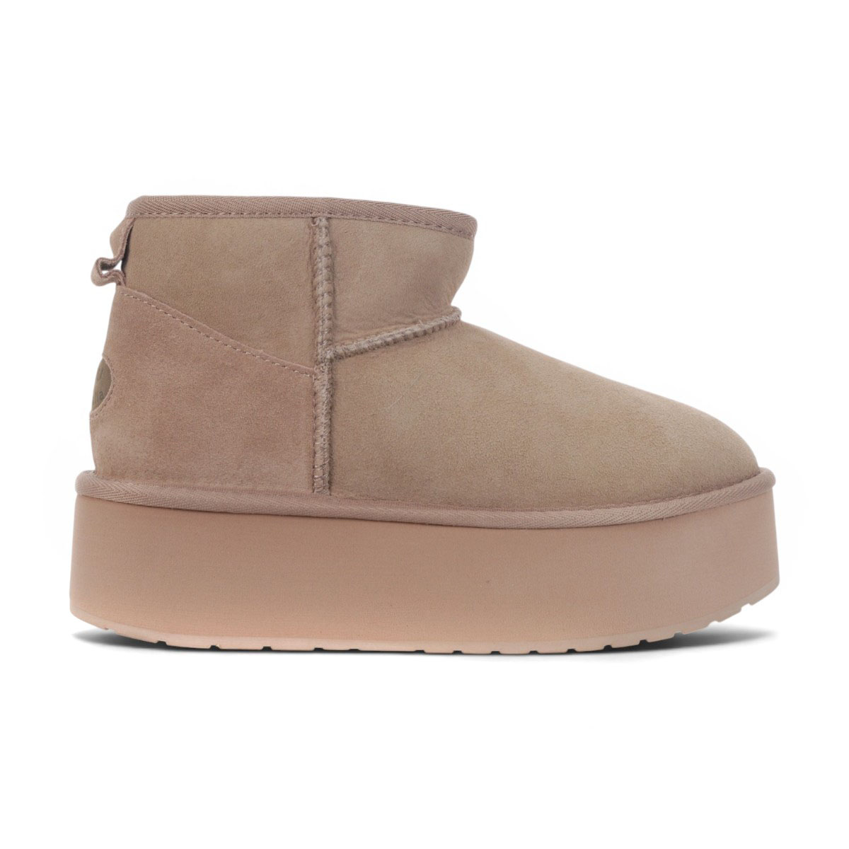 Bottes à plateforme Stinger Micro Flatform Cameo Rose pour femmes d'Emu Australia W13082.CARO