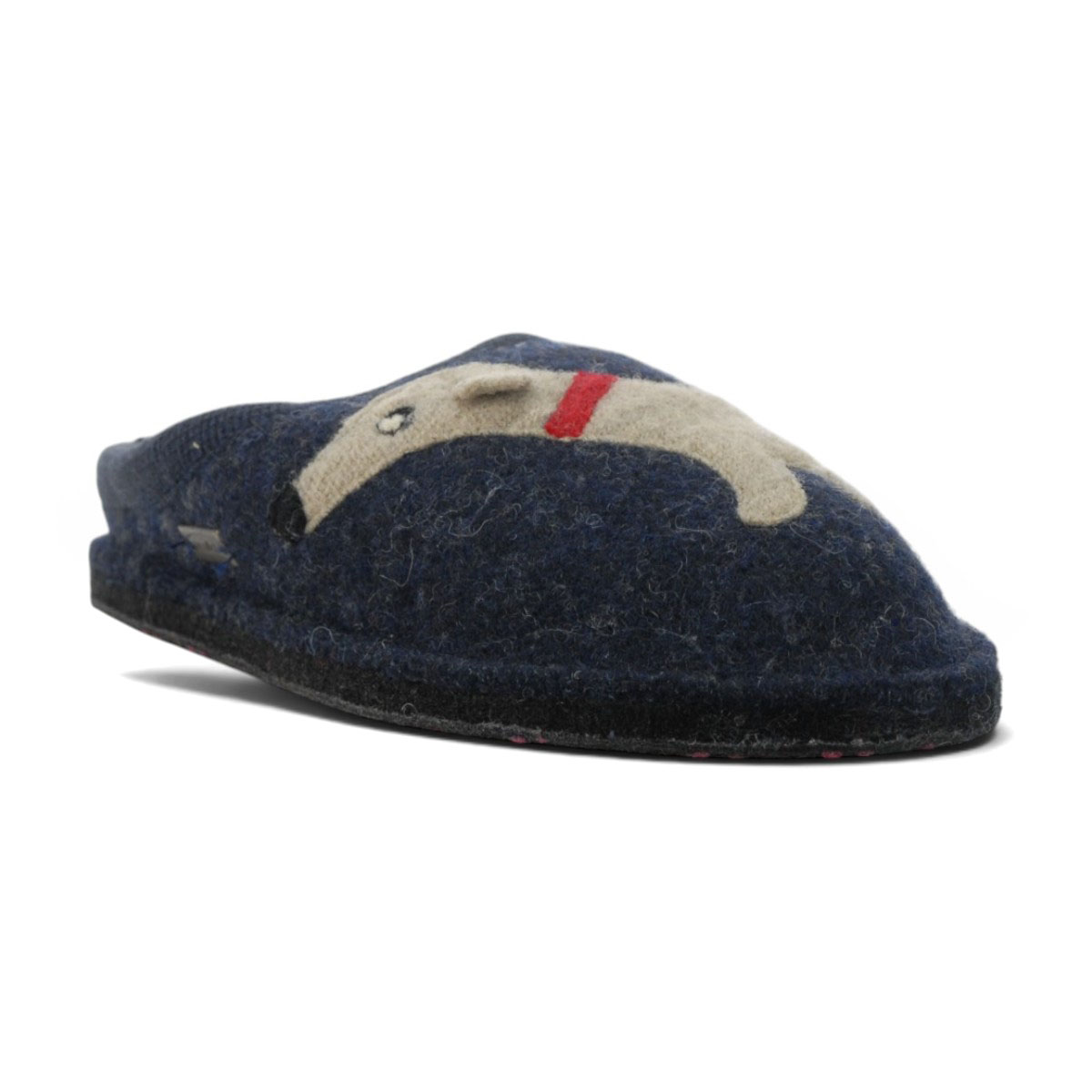 Haflinger Unisex Doggy Captains Blue Slippers 313021.BLUE - Image 2