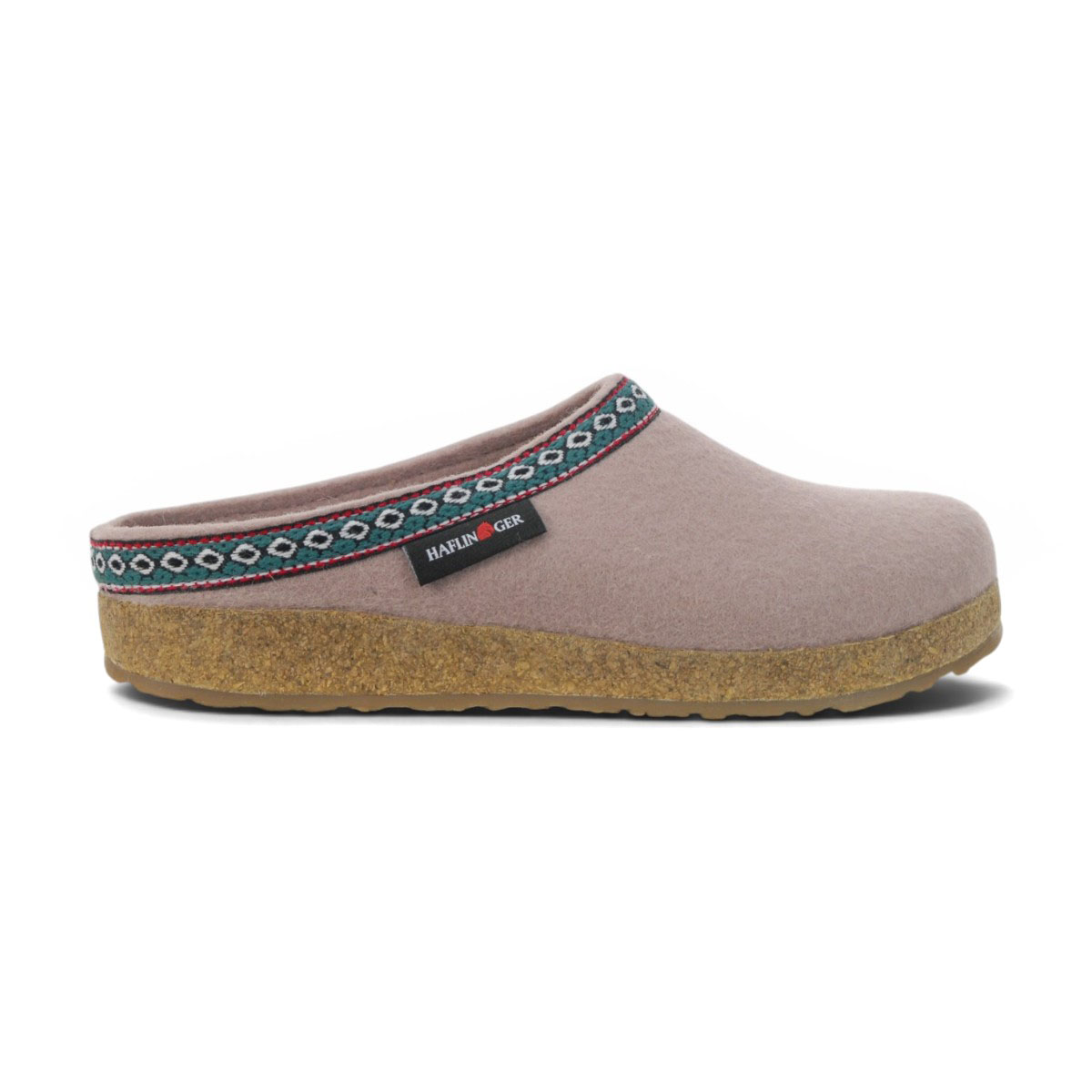 Haflinger Unisex GZ Rosewood Slippers 711001.ROSEWOOD