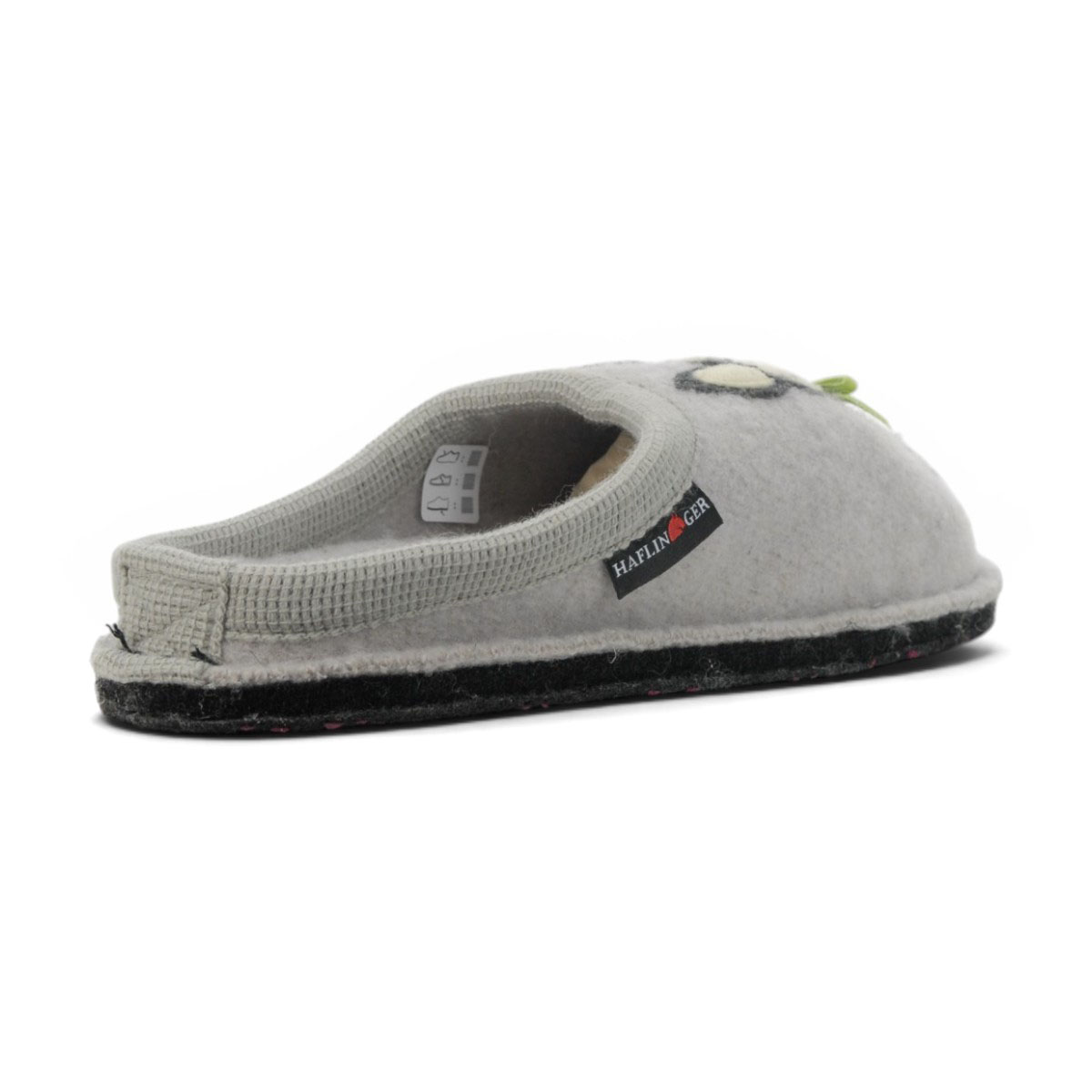 Haflinger Unisex Puppy Light Grey Slippers 313086.GREY - Image 3