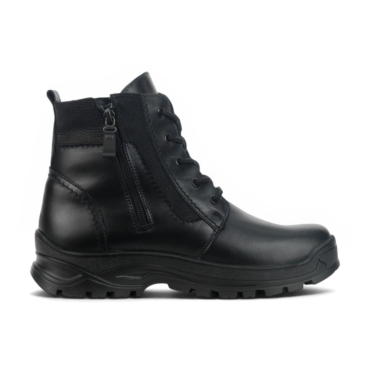 Bottes d'hiver Pajar Miracle G pour homme, en cuir nubuck noir avec semelles antidérapantes