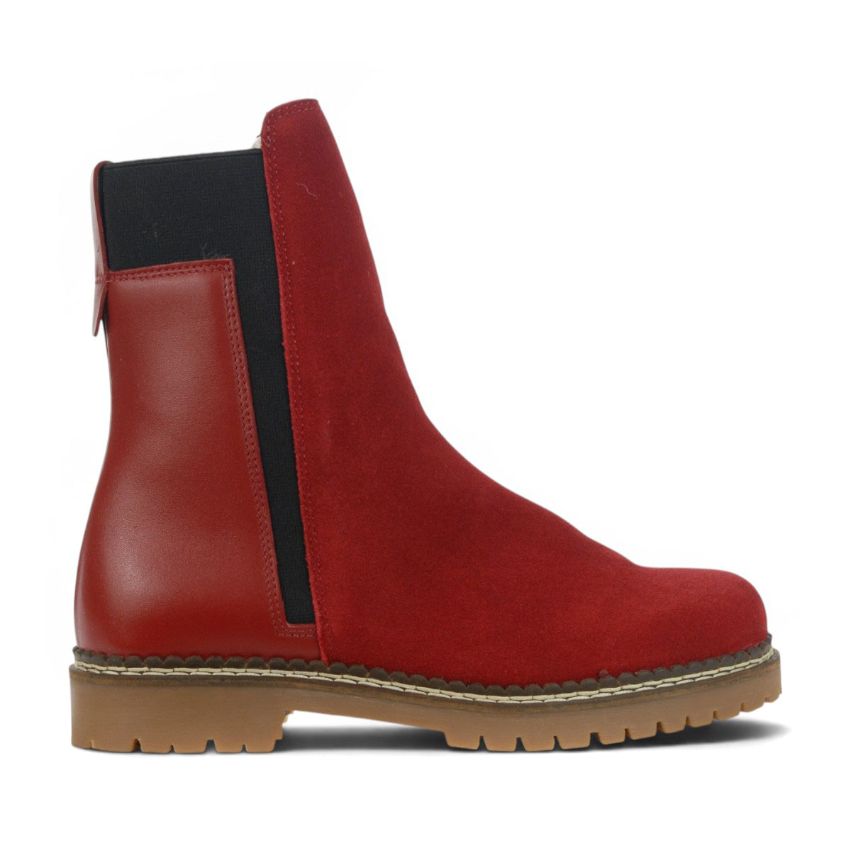 Bottes d'hiver en daim rouge Atlantic pour femmes de Pajar