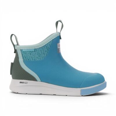 Bottes de pont XTRATUF pour femmes, 6 pouces, en caoutchouc turquoise, modèle ADB Sport, ADSW300