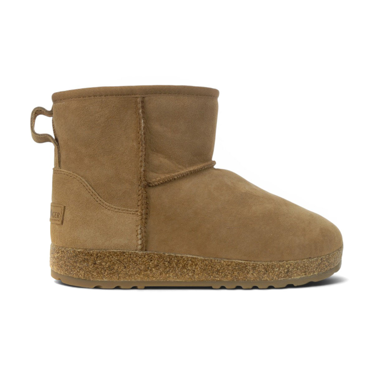 Haflinger Unisex Aino Chestnut/Brandy Booties 714009.CHESTNUT