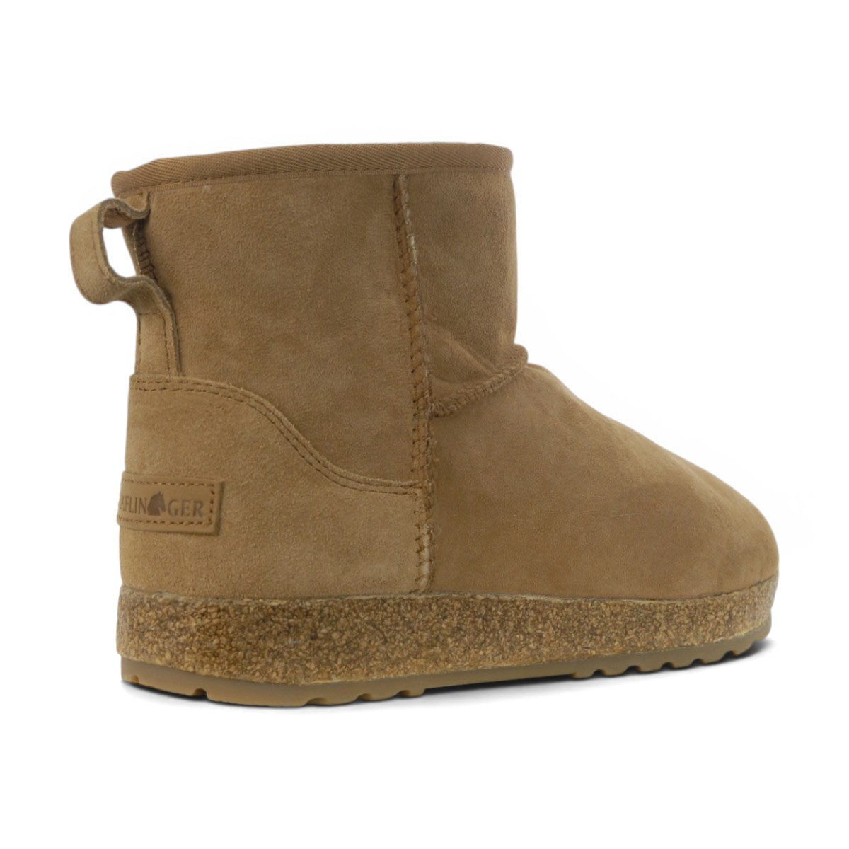 Haflinger Unisex Aino Chestnut/Brandy Booties 714009.CHESTNUT - Image 3