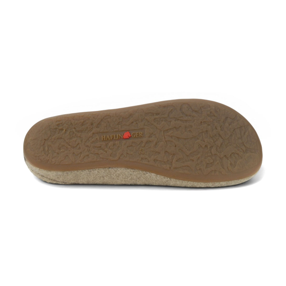 Haflinger Unisex Dakota Classic Natural/Linen Slippers 491001.NATURAL - Image 4