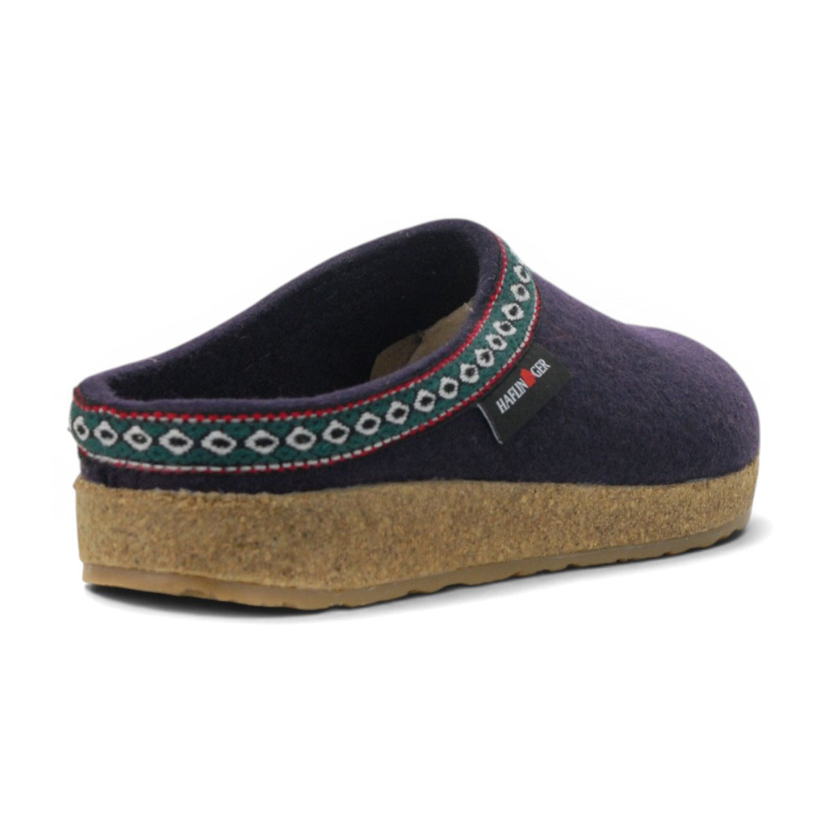 Haflinger Unisex GZ Eggplant Slippers 711001.EGGPLANT - Image 3