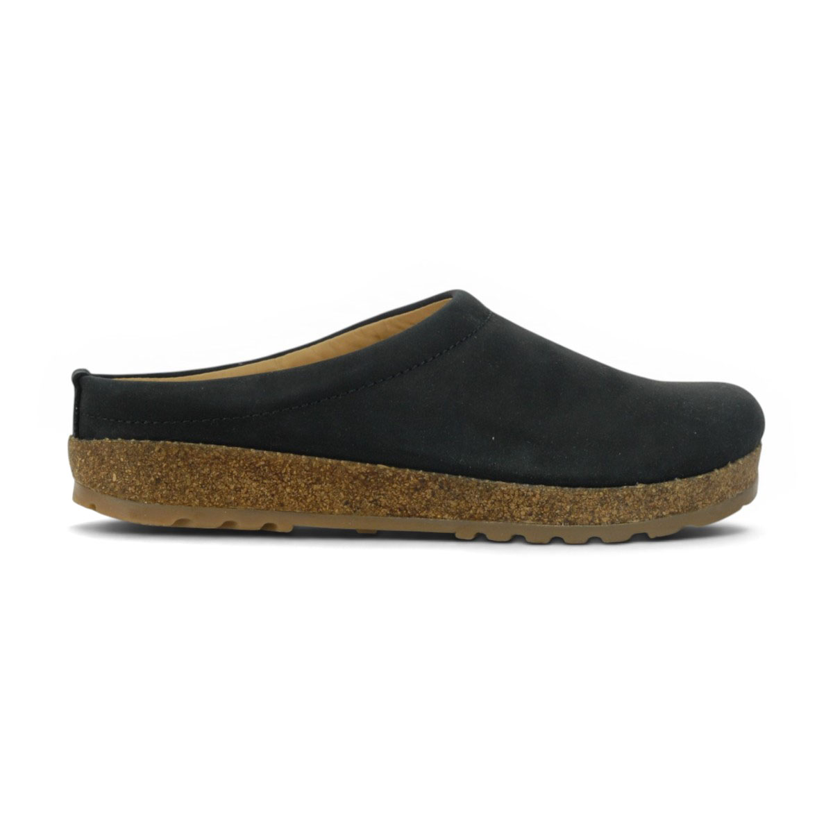 Haflinger Unisex Phillip Black Slippers 814000.BLACK