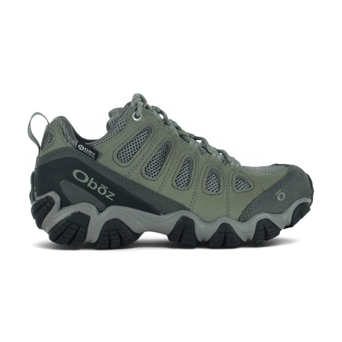 Oboz Women's Sawtooth II Low B-DRY Frost Grey/Sage Hiking Shoes 23402.11017