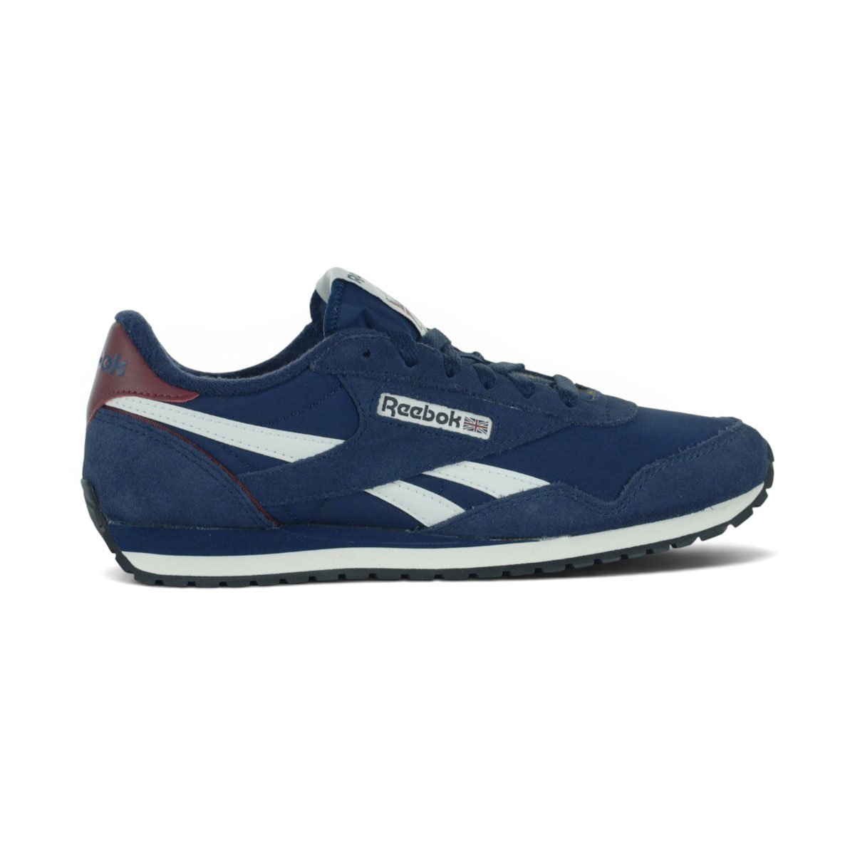 Baskets Reebok Classic AZ Vector pour homme, bleu marine/bordeaux classique/craie, référence 100239551