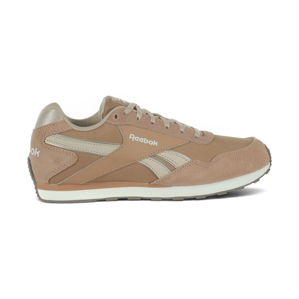 Baskets basses Reebok Glide pour femme, coloris Rose Argile/Argile Douce/Blanc, référence 100230904