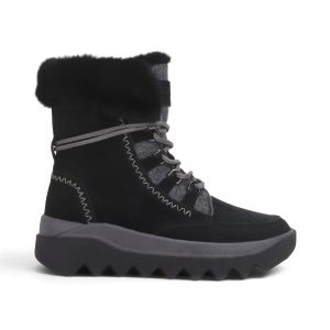 Bottes d'hiver noires Betina pour femmes de Cougar Shoes