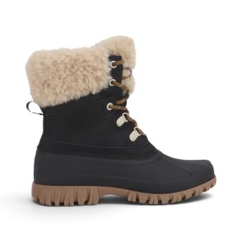 Cougar Shoes Women's Camden Black/Beige Winter Boots
