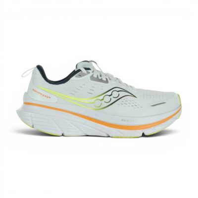 Chaussures de course Saucony Guide 18 pour homme, blanches/pelées, S20998-131