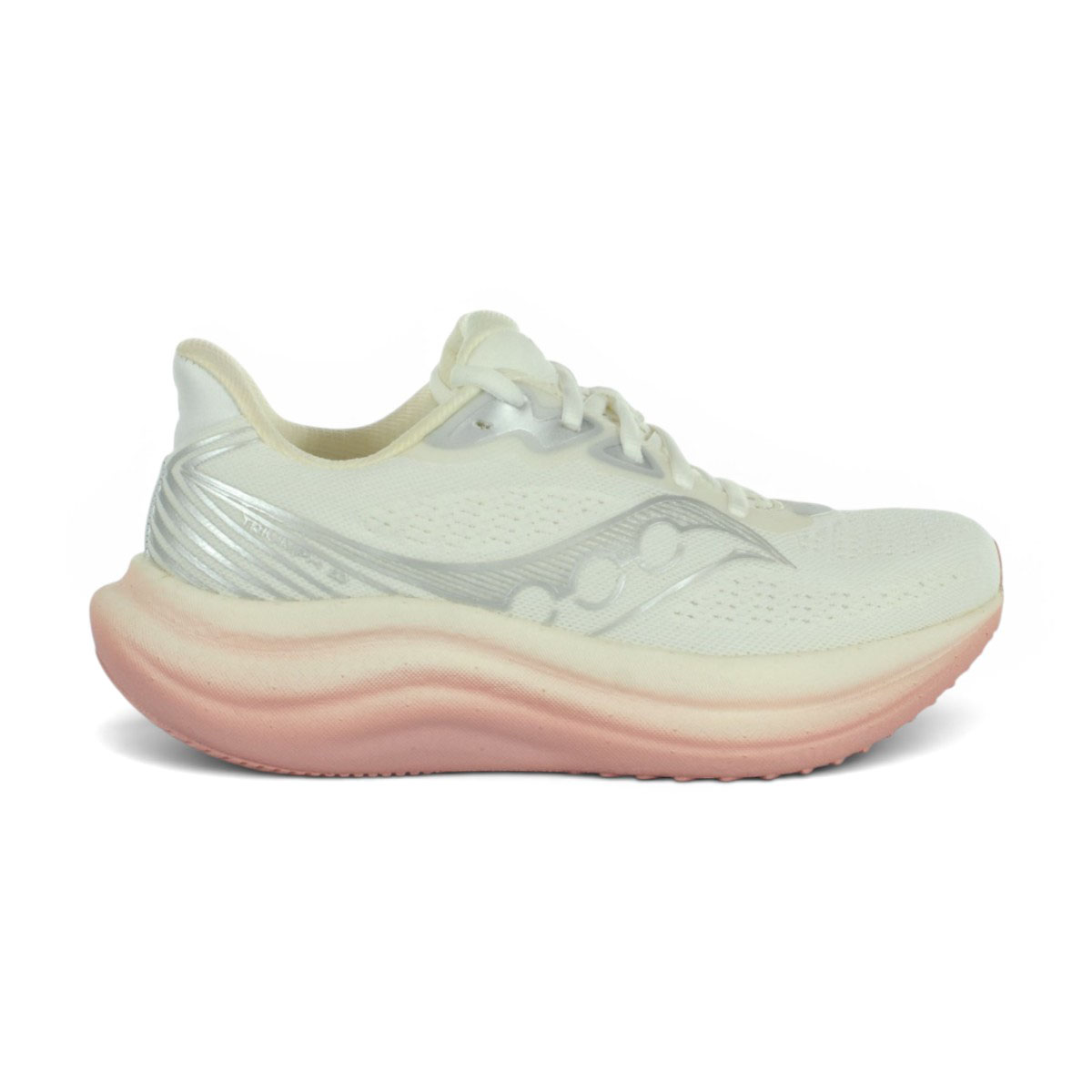 Saucony Women's Triumph 23 Ivory/Mauve Running Shoes S11023-142