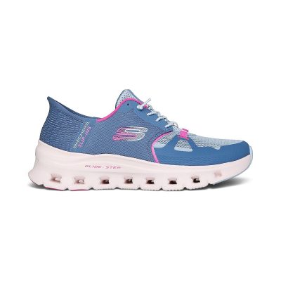 Skechers Women's Slip-Ins Glide-Step Pro Slate/Pink Shoes 150420W.SLTP