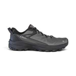 Chaussures de randonnée/trail Oboz Katabatic LT basses pour homme, couleur anthracite, référence 43101.10102