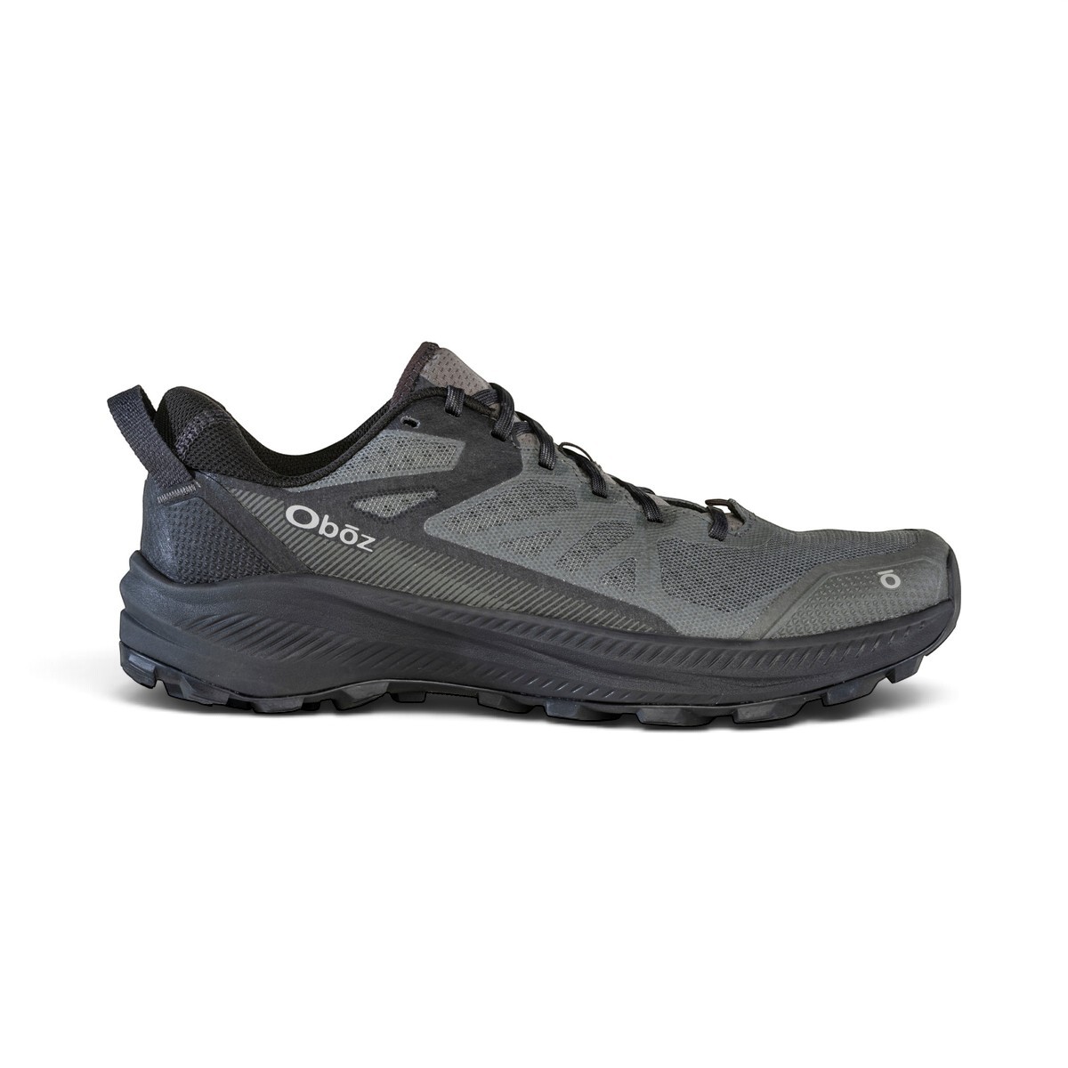 Chaussures de randonnée/trail Oboz Katabatic LT basses pour homme, couleur anthracite, référence 43101.10102