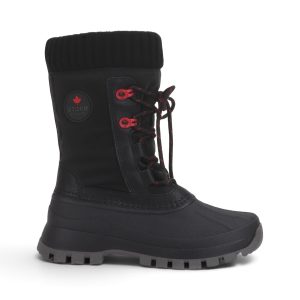 Bottes d'hiver noires Fayth pour femmes de Cougar Shoes