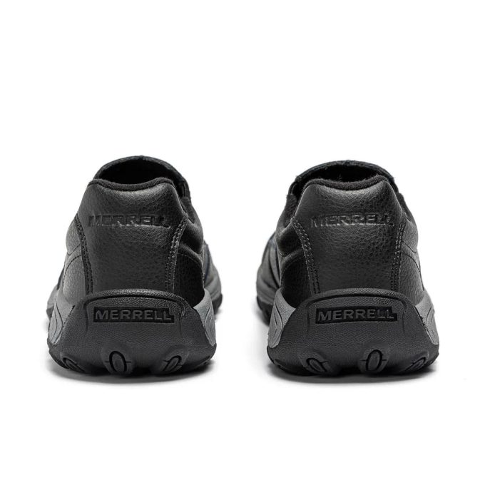 Merrell Big Kids Jungle Moc Black Slip-On Shoes MF25AA4