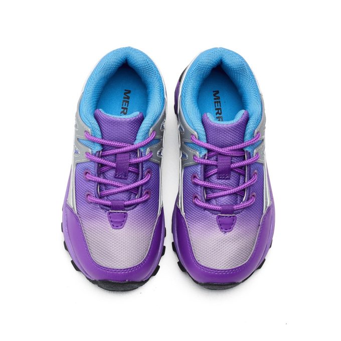 Merrell Big Kids Moab Speed 2 FST Purple Waterproof Shoes MF25CC3