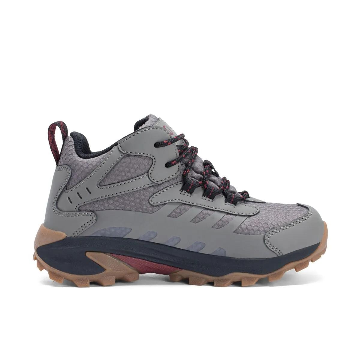 Chaussures imperméables Merrell Moab Speed 2 pour enfants (gris moyen/gris anthracite) MK126A04