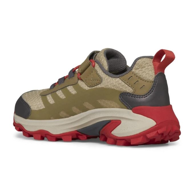 Chaussures imperméables Merrell Moab Speed 2 Low A/C Coyote pour enfants (MK267545)