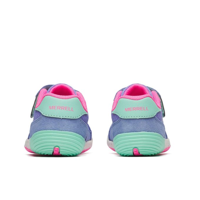 Merrell Little Kids Bare Steps A83 Periwinkle Sneakers ML168079