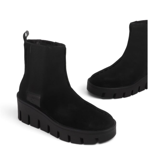 Bottes d'hiver noires Noura pour femmes de Cougar Shoes