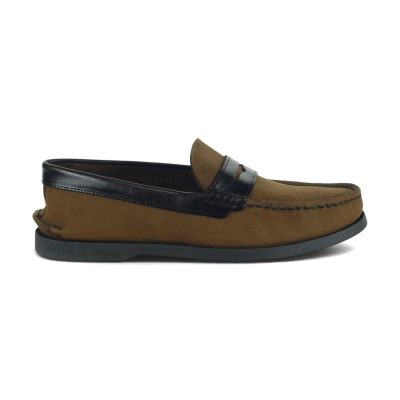 Mocassins Sperry Authentic Original Harbor marron pour homme 14086723