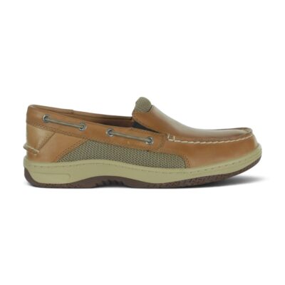 Chaussures bateau Sperry Billfish en lin multicolore pour homme, modèle 14087561