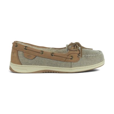 Sperry Women's Angelfish 1-Eye Grey Boat Shoes 14107118