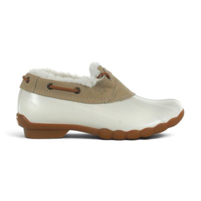 Chaussures Sperry pour femmes Saltwater 1-Eye Cream Slip-On Duck Shoes 14107141