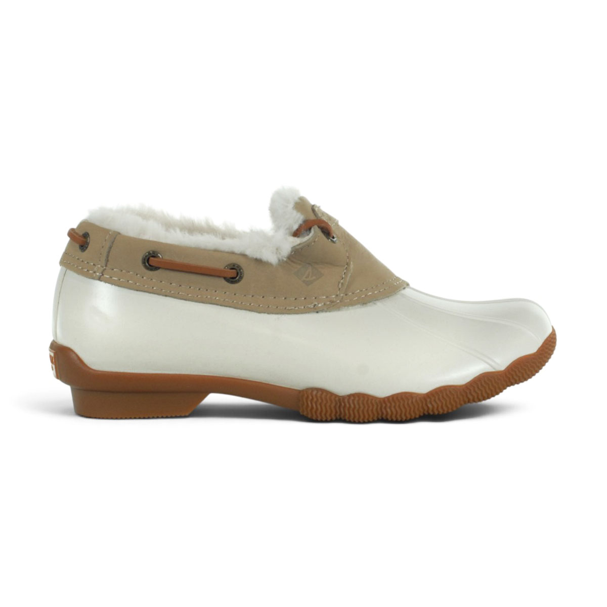 Chaussures Sperry pour femmes Saltwater 1-Eye Cream Slip-On Duck Shoes 14107141