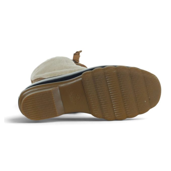 Sperry Women's Saltwater Light Brown Lug Duck Boots 14107145 - Image 4